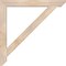 Ekena Millwork Traditional Slat Smooth Bracket, Douglas Fir, 3 1/2"W x 36"D x 36"H BKT04X36X36TRA06SDF - alternate 3